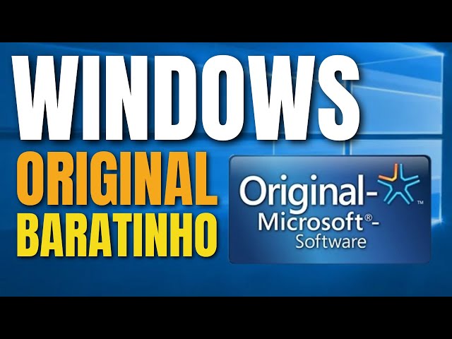 onde comprar chave Windows barata e original