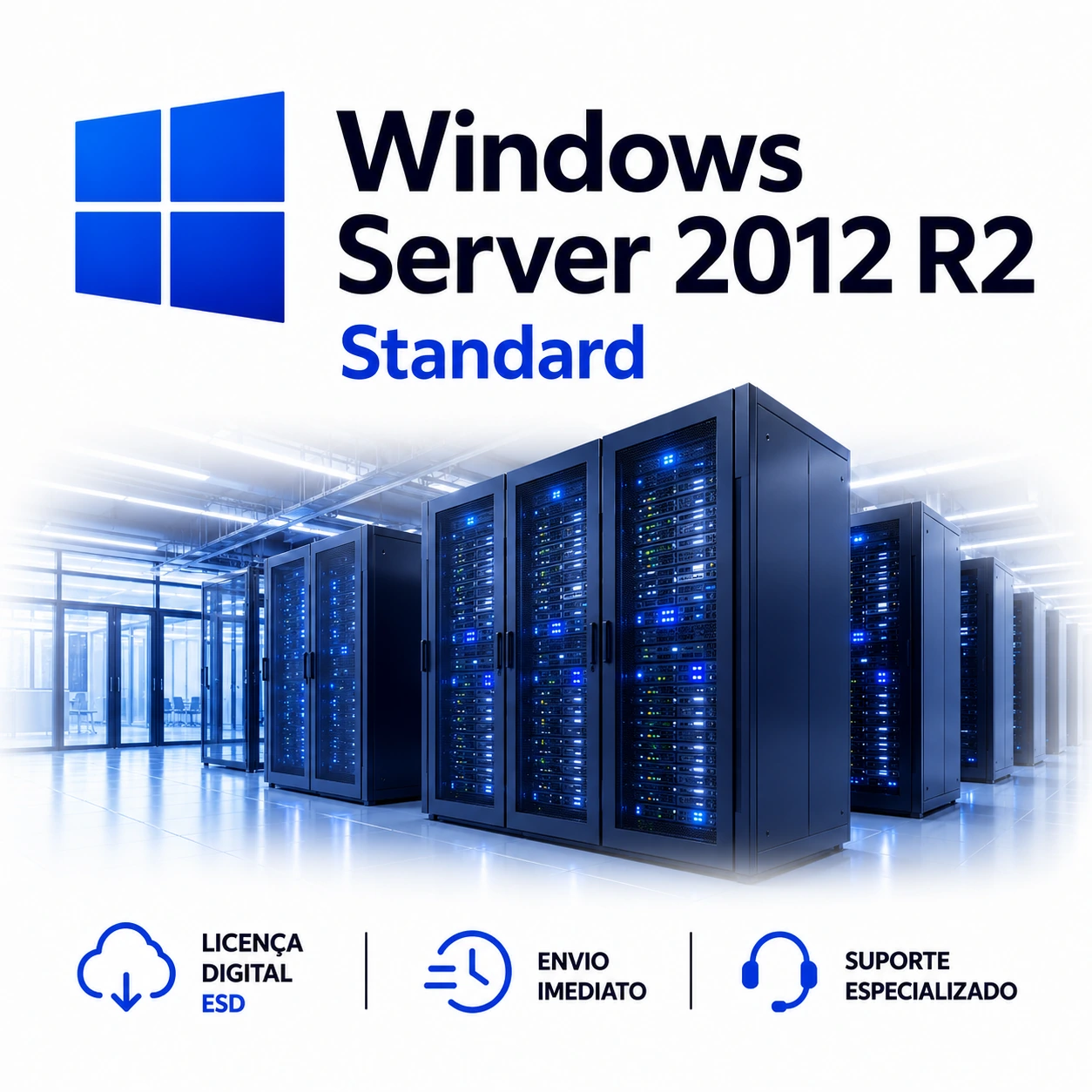 MICROSOFT WINDOWS SERVER 2012 R2 STANDARD PORTUGUÊS (PT-BR)