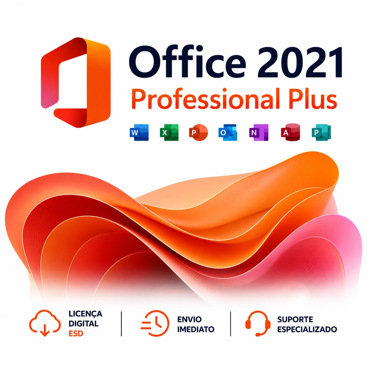 Office Professional 2021 - 32/64 Bits | License original ESD