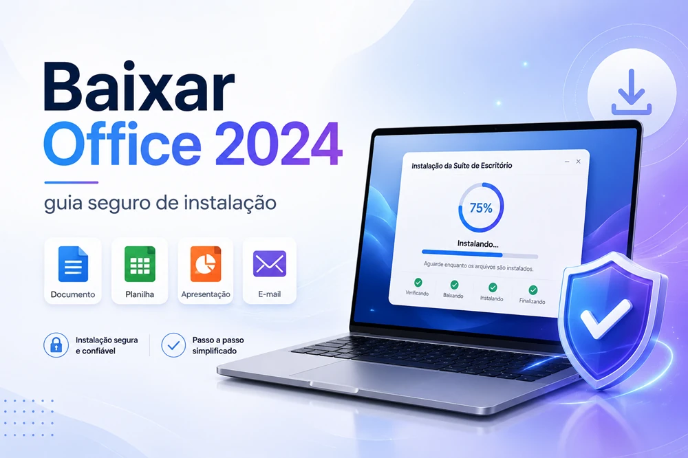 Baixar Office 2024: guia seguro de instalação