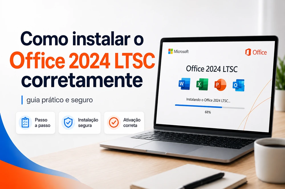 Como instalar o Office 2024 LTSC corretamente
