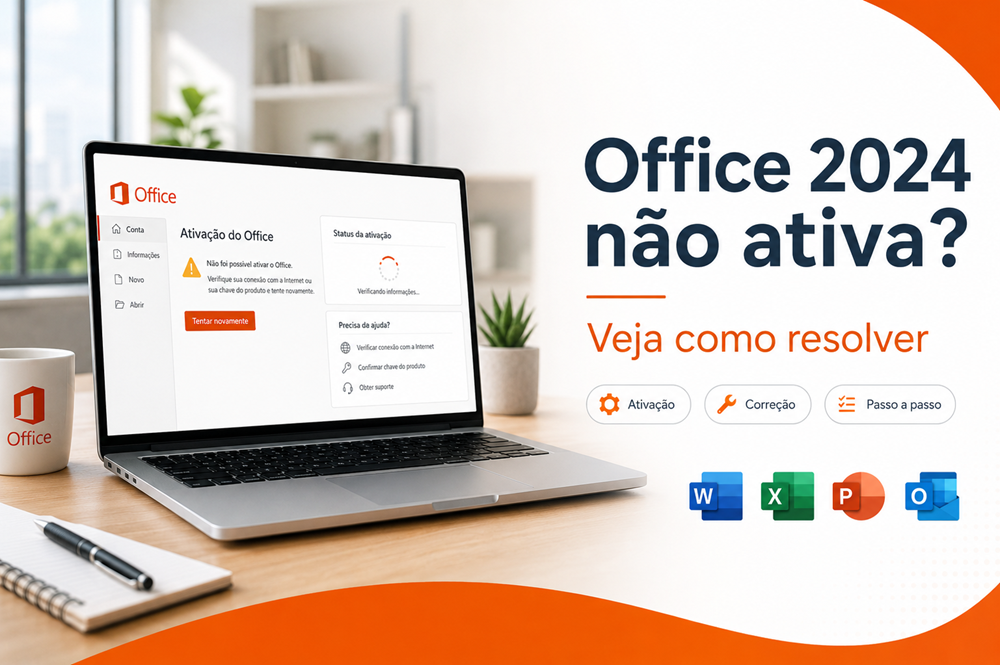Office 2024 não Ativa Veja como Resolver Em 5 Minutos