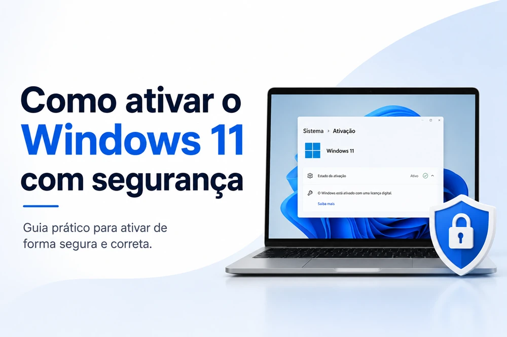 Como ativar o Windows 11 com segurança Como ativar o Windows 11 com segurança